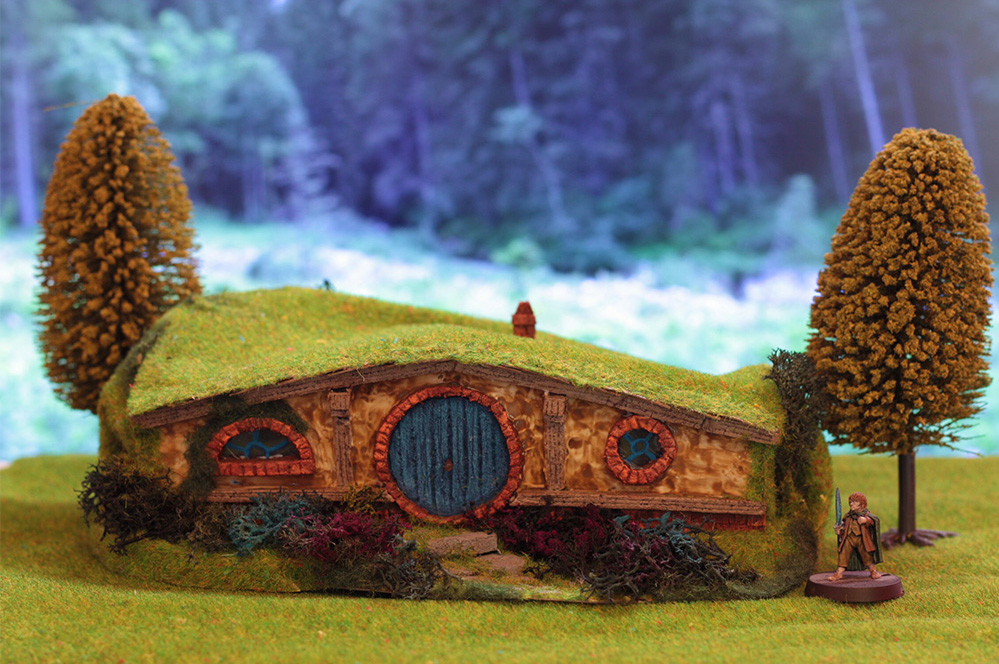 Trou de hobbit,décors warhammer
